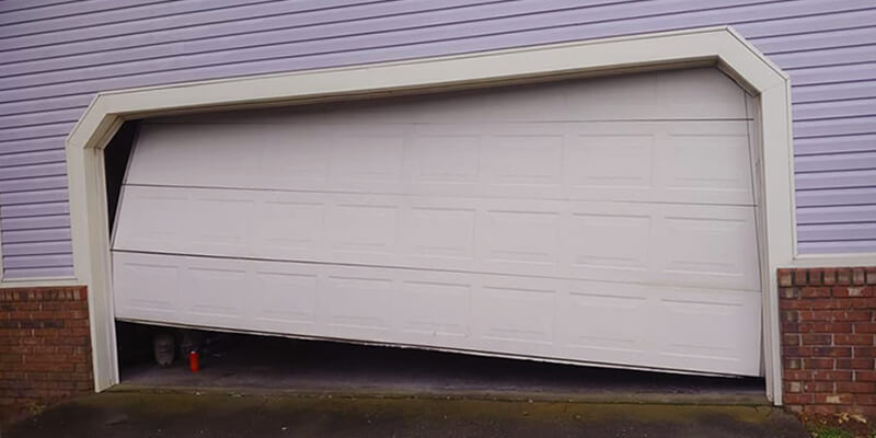 Replacing trim around garage door - Supreme Garage Door Repair MN