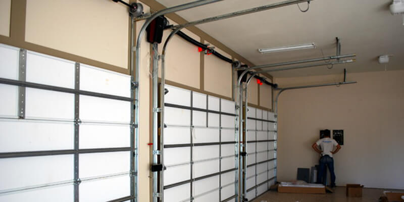 High Lift Garage Door Track Guide - Supreme Garage Door Repair Minneapolis